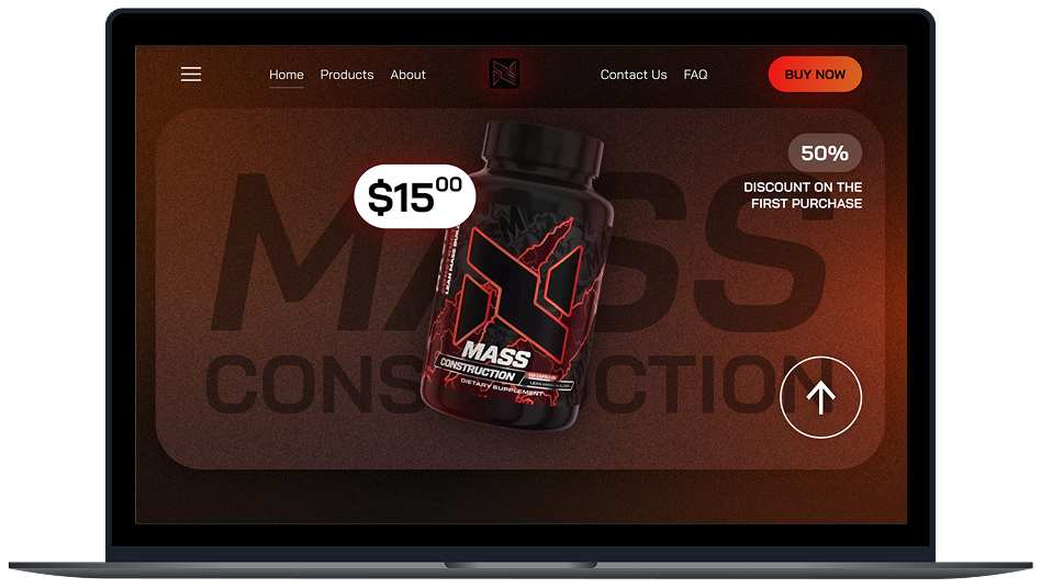 LANDING FOR THE LAUNCH OF A NEW IGAMING PRODUCT